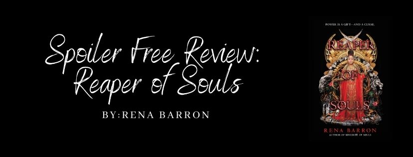 Spoiler Free Review: Reaper of Souls by Rena&nbsp;Barron
